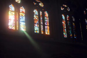 Flagrant délit de conspiration anti-odinique : Le rayon vert cathédrale Strasbourg.